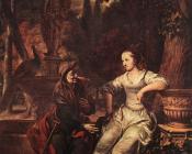 赫布兰德 范 登 埃克豪特 : Vertumnus and Pomona